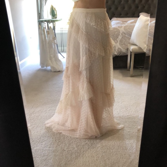 BCBGMaxAzria Dresses & Skirts - NEW BCBG long layered skirt